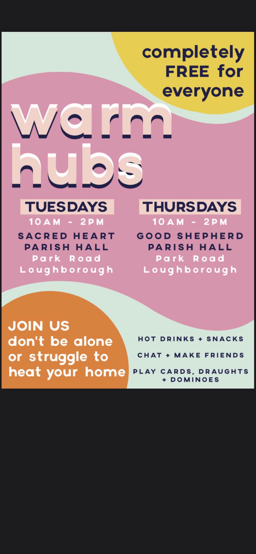 Hearts open at Warm&nbsp;Hubs